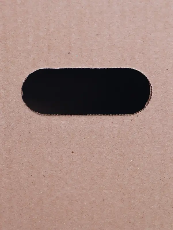 Коробка складная, бурая, для упаковки, хранения и переезда, с ручками, 40&times;30&times;30 см