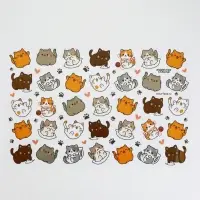 Коврик под миску &laquo;Много котиков!&raquo;, 43&times;28 см