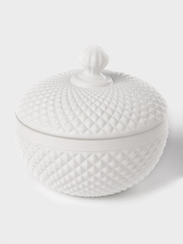 Сахарница "Chess. King", цвет белый, 150 мл, 9х9х8,5 см