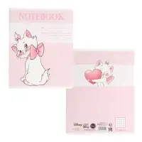 Тетрадь в клетку 18 листов, 5 видов МИКС, обложка мелованный картон, &laquo;Коты аристократы&raquo;