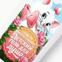 Детский гель для душа, аромат: шипучая газировка, 300 мл, Кошечка