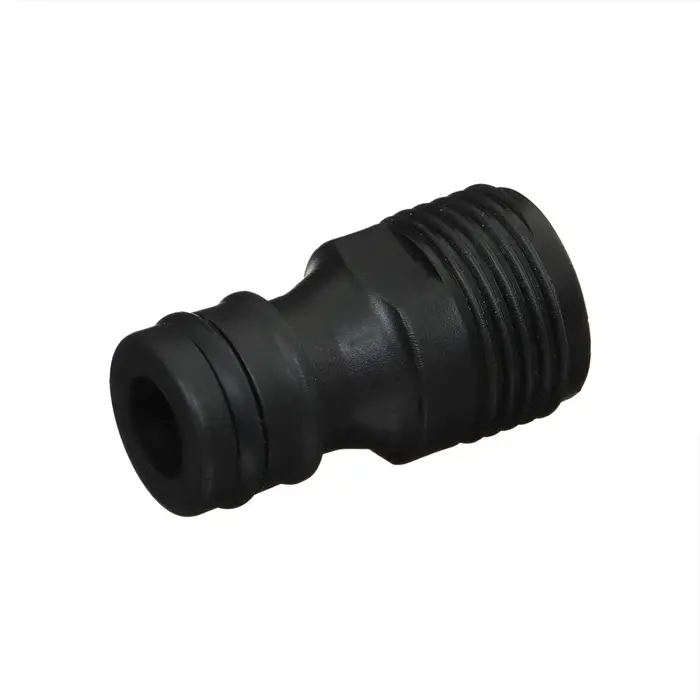 Штуцер, наружная резьба 1/2 Штуцер, наружная резьба 1/2", быстросъёмное соединение, пластик, Greengo