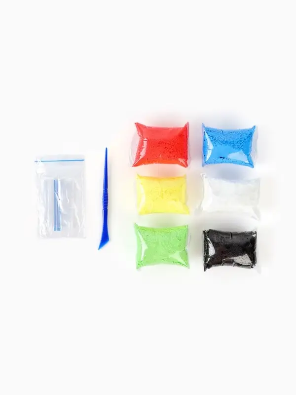 Воздушный пластилин, 6 цветов, МИКС