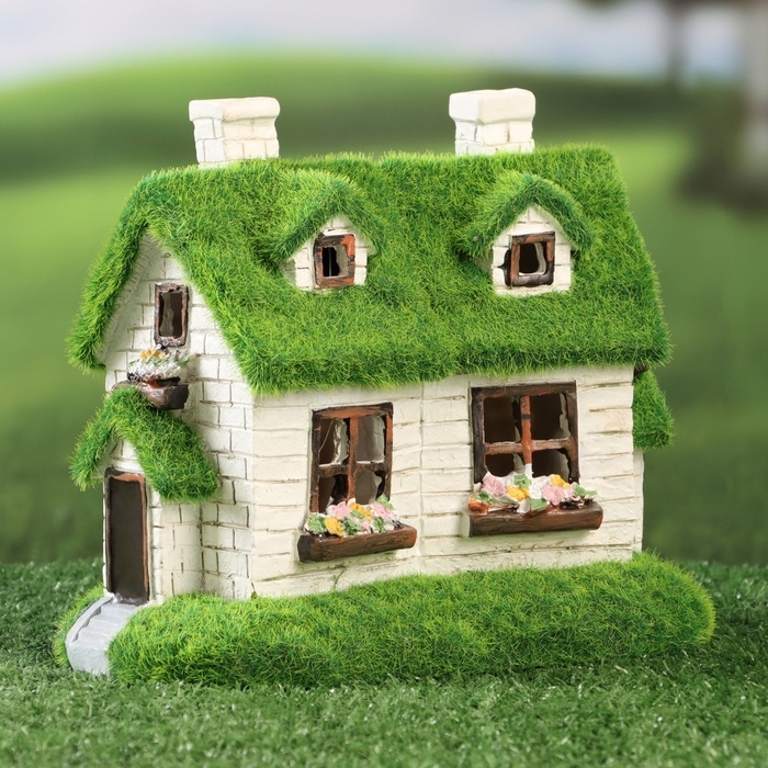 Садовый фонарь  Садовый фонарь "Домик Феи" 20х10х16см