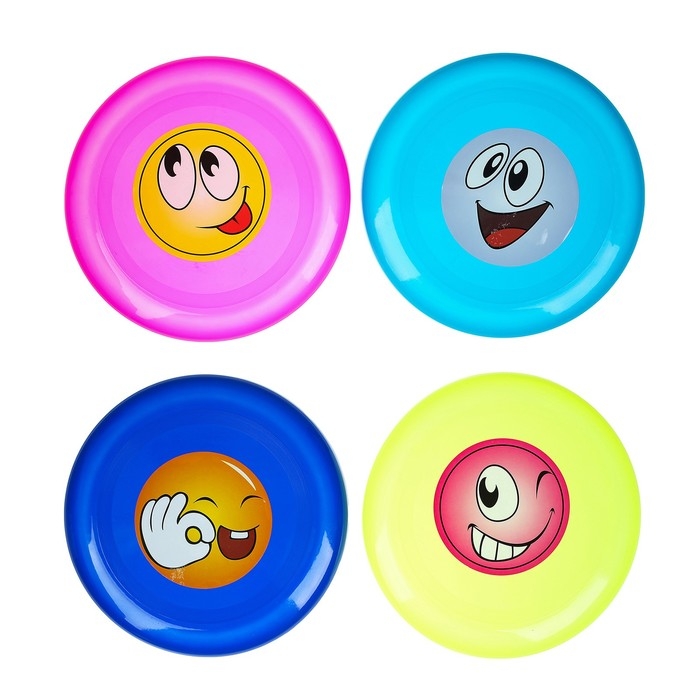 Летающая тарелка «Смайл», виды МИКС Летающая тарелка «Смайл», виды МИКС