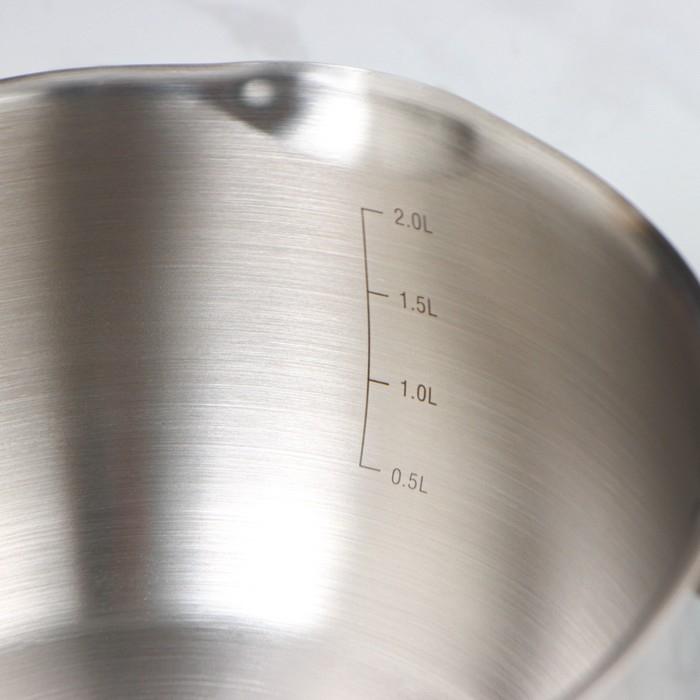 Кастрюля «Аврора», 3 л, d=20 см, капсульное дно, индукция Кастрюля «Аврора», 3 л, d=20 см, капсульное дно, индукция