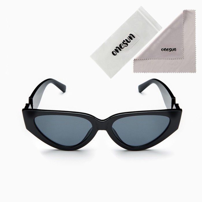 Очки солнцезащитные Очки солнцезащитные "OneSun", uv 400, дужка 14.5 см, ширина 14.7 см, линза 3.2 х 5.5 см
