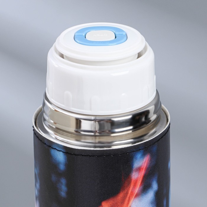 Термос «Огонь» в кожзаме, MODE FORREST, 750 мл, время сохранения тепла 16-18 ч Термос «Огонь» в кожзаме, MODE FORREST, 750 мл, время сохранения тепла 16-18 ч