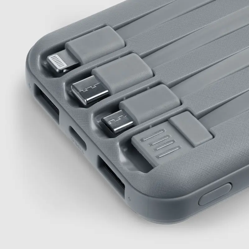 Аккумулятор Omni Qi 10000 мАч, ver.2, серый Аккумулятор Omni Qi 10000 мАч, ver.2, серый