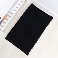 Коврик для дома LaDо́m, букли, плотность 1400 г, 50&times;80 см, графитовый