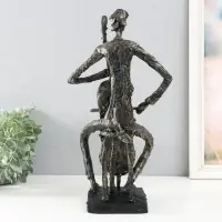 Фигурка полистоун &laquo;Виолончелист&raquo; под металл, 18.8&times;14&times;35.8 см