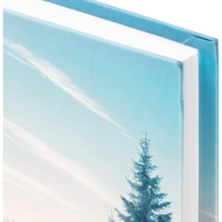 Ежедневник недатированный А5 Утро в лесу 7БЦ, матовый, 128л