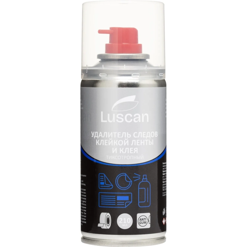 Очиститель д/скотча и следов клея Luscan, тиксотропный, малый