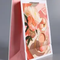 Пакет подарочный ламинированный, "Самой желанной" 26 х 12 х 32 см