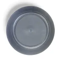 Горшок для цветов с поддоном 0,8 л d14 см h8 см "Фиалочка" серый Горшок для цветов с поддоном 0,8 л d14 см h8 см "Фиалочка" серый