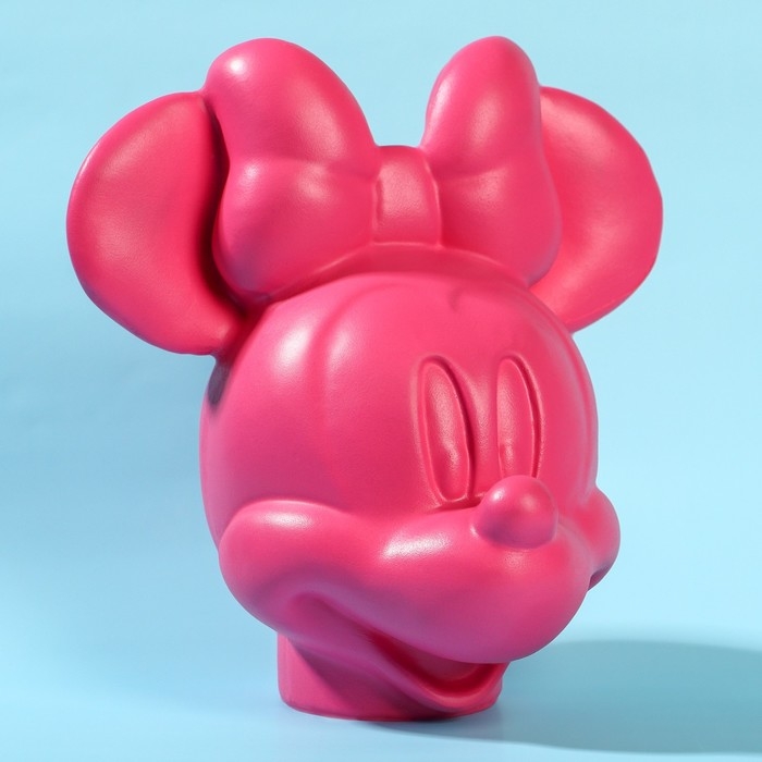 Копилка Минни Маус, гипс, 16х14х13 см, розовый, DISNEY Копилка Минни Маус, гипс, 16х14х13 см, розовый, DISNEY