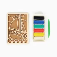 Заготовки для творчества "Веселая лепка "Кораблик", 35612