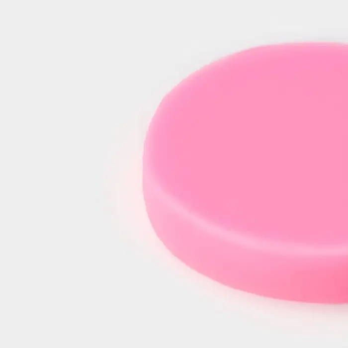 Молд для заливки «Барашек», силикон, 6.2×6.2×1.1 см, розовый