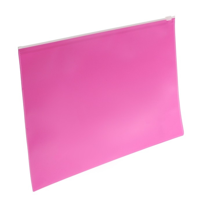 Набор папок-конвертов на ZIP-молнии A4, 180 мкм, Calligrata Набор папок-конвертов на ZIP-молнии A4, 180 мкм, Calligrata "Акварель", полупрозрачные, 5 штук, МИКС