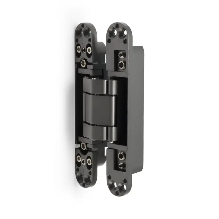 Петля скрытой установки LOCKLAND, 25&times;150 мм, с 3D-регулированием, цвет графит