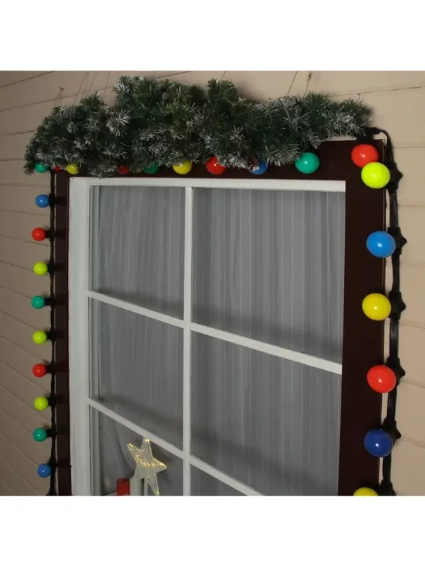 Гирлянда &laquo;Белт-лайт&raquo; 50 м, IP65, 5W, тёмная каучуковая нить, шаг 15 см, Е27 (без ламп), 220 В