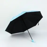 Зонт механический &laquo;Корги&raquo;, эпонж, 4 сложения, 8 спиц, R=50/55 см, d=100 см, МИКС