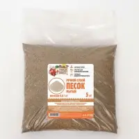 Речной песок &laquo;Рецепты дедушки Никиты&raquo;, сухой, фр 0.8-1.6, 5 кг