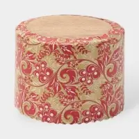 Формы для выпечки кулича бумажные, одноразовые, набор 10 шт., 13.4&times;9.5 см, красные