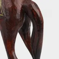 Сувенир интерьерный &laquo;Лошадка-качалка&raquo;, 29&times;9&times;31 см, дерево, коричневый