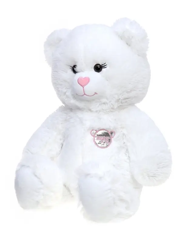 Мягкая игрушка &laquo;Медведь&raquo;, в комплекте 3 открытки, белый, 40 см (65 см)