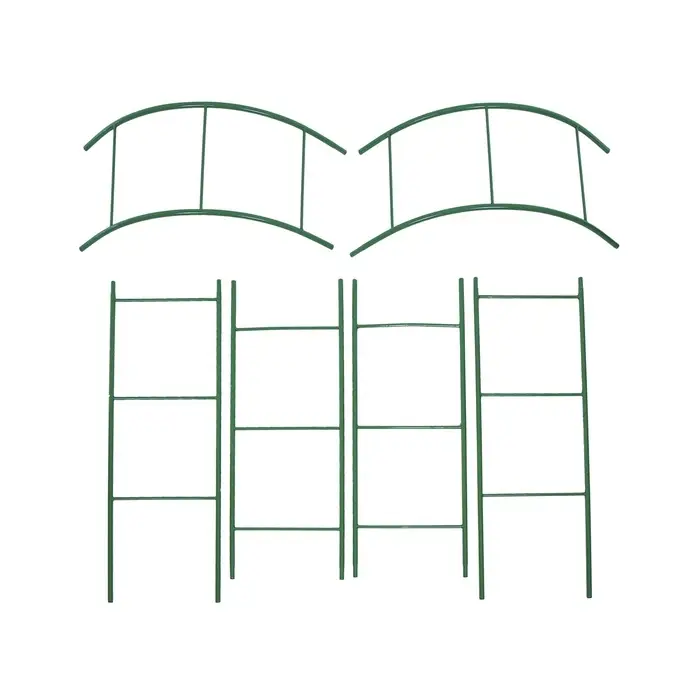 Арка садовая, 240&times;125&times;36.5 см, для вьющихся растений, металлическая, зелёная, Greengo