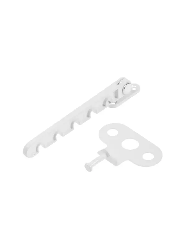 Ограничитель открывания для окна ТУНДРА, металлическая гребенка, 5-ти позиционная, 3 шт.