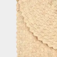 Сумка клатч плетёная из пальмового листа, 28&times;16&times;2 см, бежевая