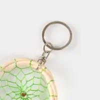 Брелок "Ловец снов" 17 см, цв. зелёный Брелок "Ловец снов" 17 см, цв. зелёный