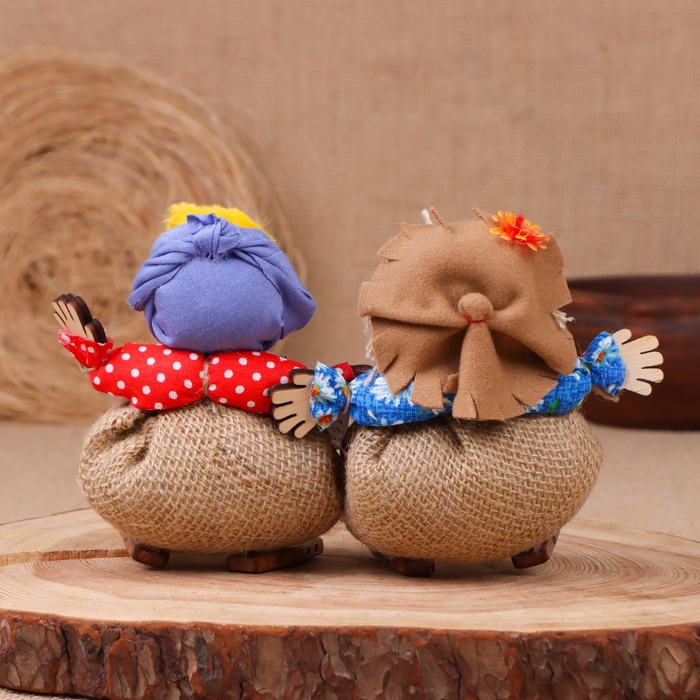 Оберег «Неразлучники», семейный, микс Оберег «Неразлучники», семейный, микс