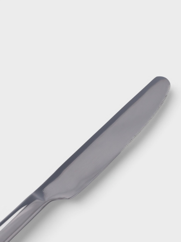 Нож столовый Hanna Knövell Rosen, 23.8 см, нержавеющая сталь, серебристый Нож столовый Hanna Knövell Rosen, 23.8 см, нержавеющая сталь, серебристый