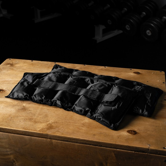 Утяжелители ONLYTOP, 2 шт. × 2 кг, цвета МИКС Утяжелители ONLYTOP, 2 шт. × 2 кг, цвета МИКС