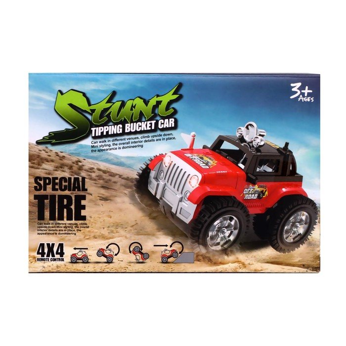 Машина перевёртыш радиоуправляемая «Полиция», работает от батареек, цвет красный Машина перевёртыш радиоуправляемая «Полиция», работает от батареек, цвет красный