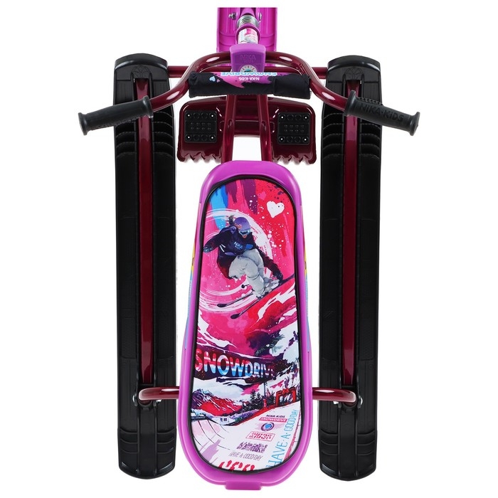 Снегокат Nika Snowdrive, СНД1/SL, цвет фиолетовый/чёрный/бордовый Снегокат Nika Snowdrive, СНД1/SL, цвет фиолетовый/чёрный/бордовый