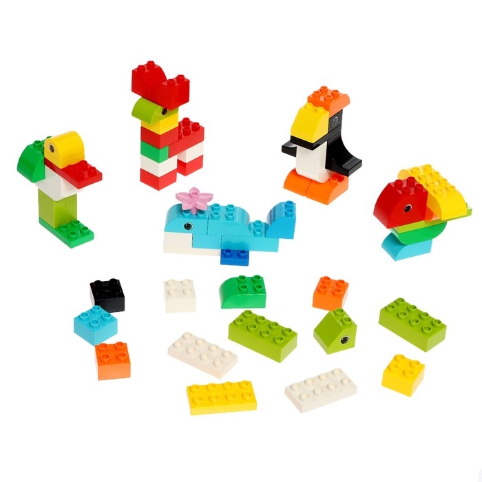 Игровой набор «Стол со стульчиком», конструктор, 60 деталей Игровой набор «Стол со стульчиком», конструктор, 60 деталей