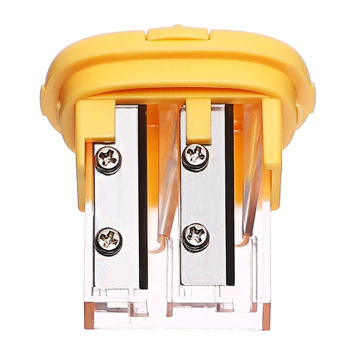 Точилка двойная Кошачья лапка МИКС, с зеркалом Точилка двойная Кошачья лапка МИКС, с зеркалом