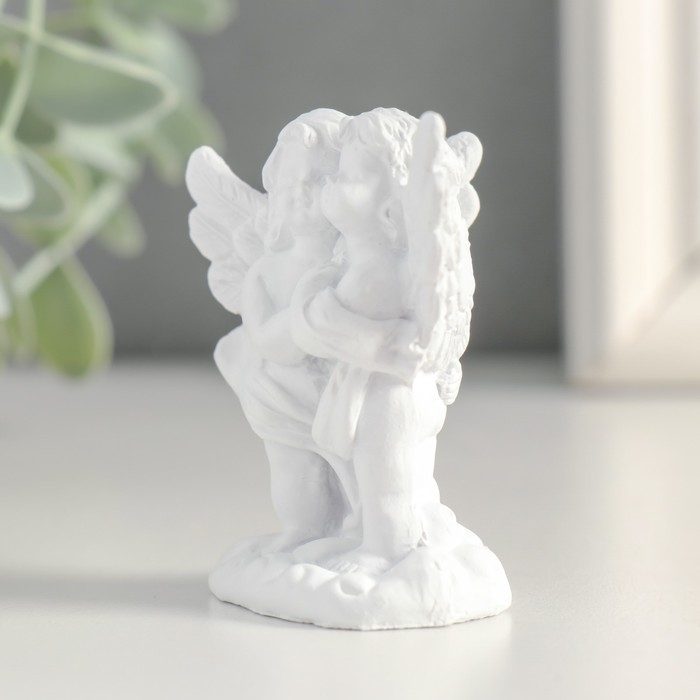 Сувенир полистоун Сувенир полистоун "Белоснежные ангелы - объятия" МИКС 5,7х5,4х2,8 см