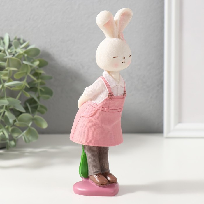 Сувенир полистоун Сувенир полистоун "Зайчики - поцелуй" набор 2 шт 18х5х5,3 см