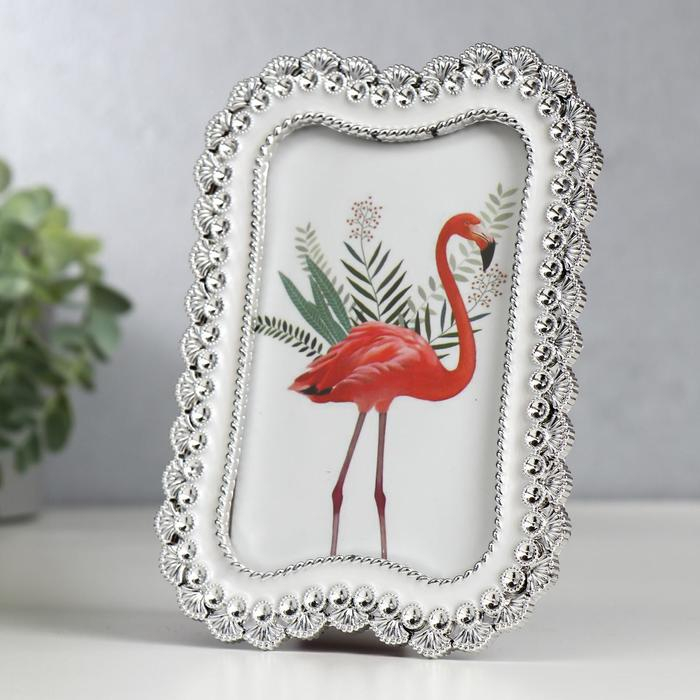 Фоторамка 10х15 см Фоторамка 10х15 см "Веера" с белым 18,8х13,5 см