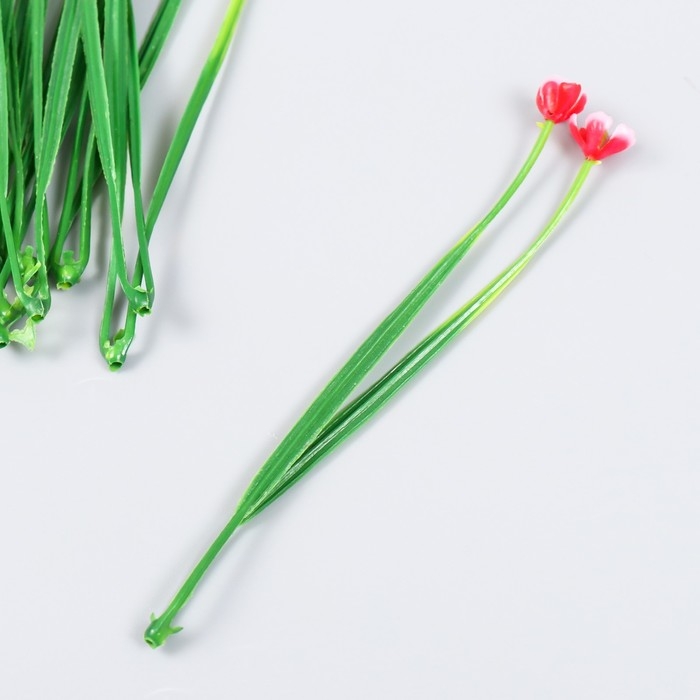 Декор для творчества Декор для творчества "Эрантис" набор 10 шт красный 14,5 см