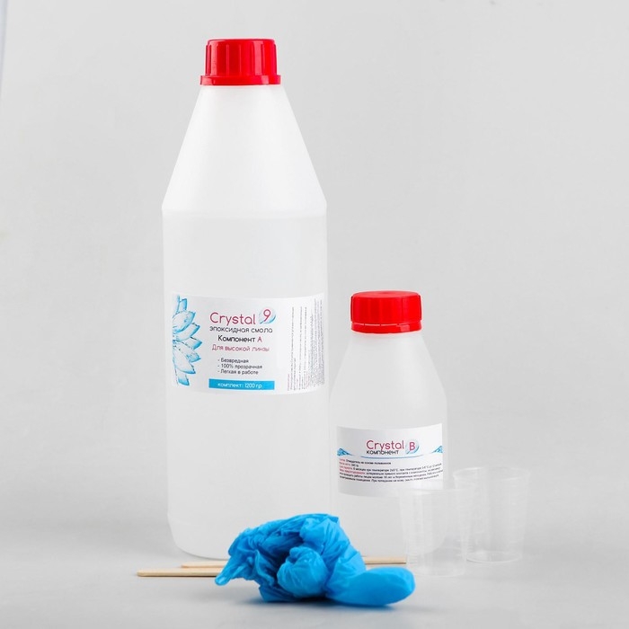 Эпоксидная смола Crystal 9, 1200 г Эпоксидная смола Crystal 9, 1200 г