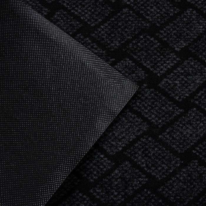 Коврик придверный влаговпитывающий «Крафт», 50×80 см, цвет серый Коврик придверный влаговпитывающий «Крафт», 50×80 см, цвет серый