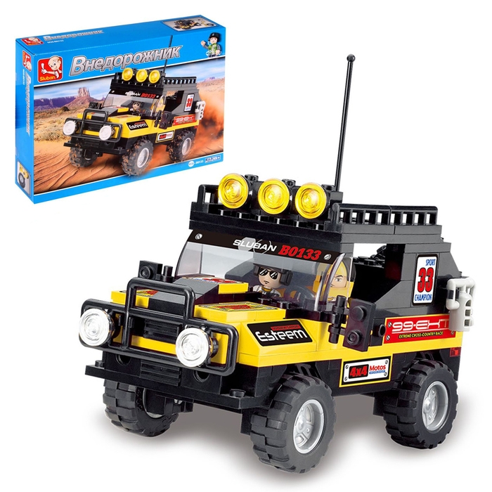 Конструктор «Внедорожник», 172 детали Конструктор «Внедорожник», 172 детали