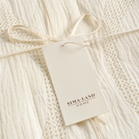 Плед SL Home Cotton 150*210 см, муслин/жаккард, 100% хлопок