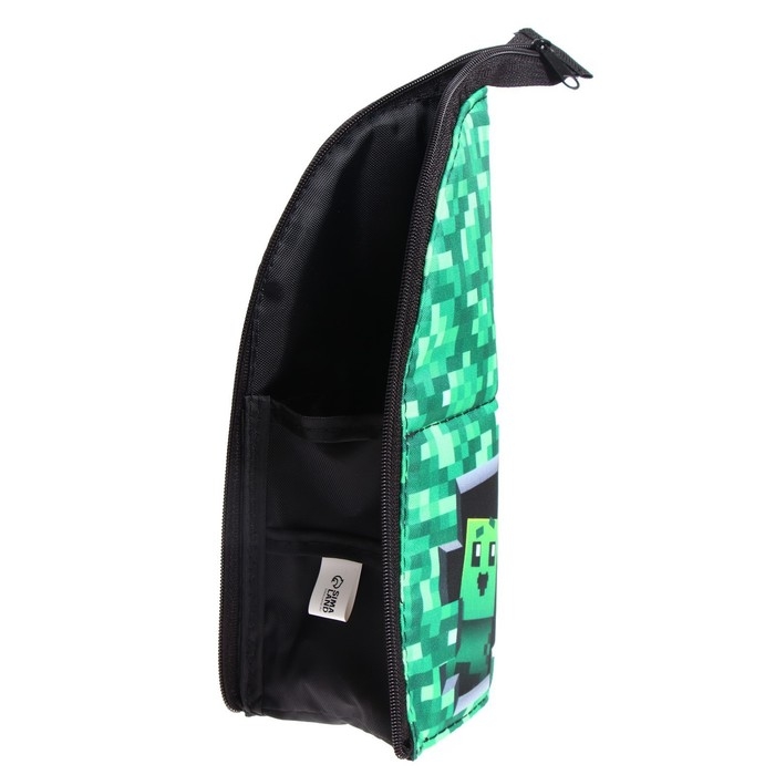 Пенал тубус-подставка, 85 х 210 х 65 мм, мягкий, тканевый, Calligrata, ПМО 12-20 Пенал тубус-подставка, 85 х 210 х 65 мм, мягкий, тканевый, Calligrata, ПМО 12-20 "Пиксели"